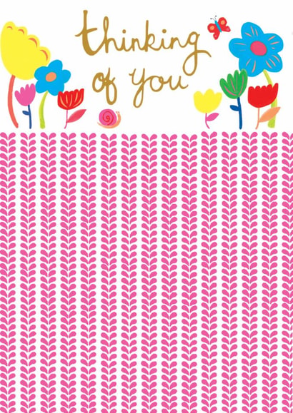 Thinking of You Flowers created by Paper Salad