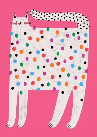 cute Spotted Cat created by Daria Solak