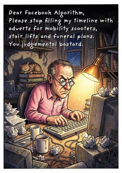 Judgemental Facebook created by Kelly Hunt Designs