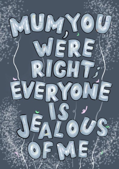 Cheeky Balloon Card - For Mum's created by spookygingerr