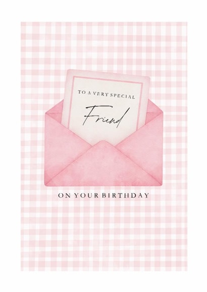 A Cute Birthday Card for a Special Friend created by With Love From