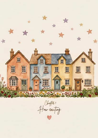 New home card
Cute keepsake made with love by Olive & Rose Prints. created by Emma Rose