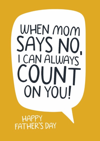 Funny Father's Day Card | Dad, The King of the Secret Yes created by Laurent Collective