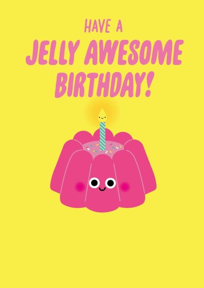 Have a jelly awesome birthday card created by Pango Productions
