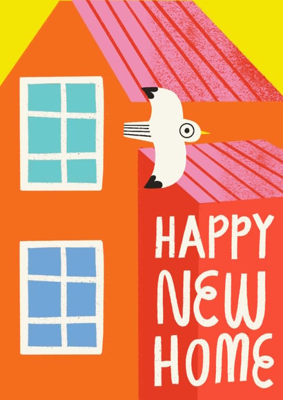 Classic New Home Card - Seagull created by AbiGoLucky