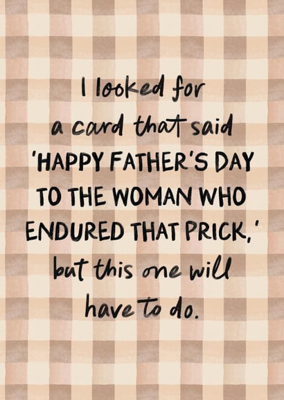 Anti-Father's Day Card - For Mum - To the Woman Who Endured Him created by I am Nat