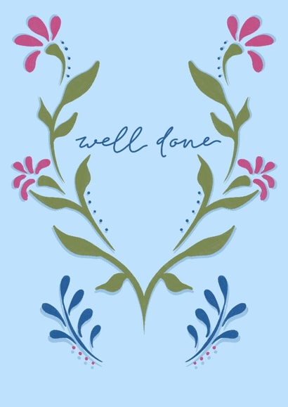 Well done card created by Designs by Amz