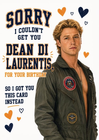 Cute Off Campus Birthday Card - Stephen Kalyn - Dean Di Laurentis - For Friend created by Tiger Feet Creations