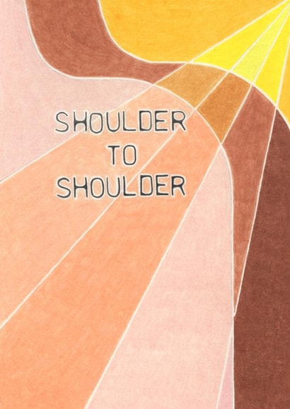 Shoulder to Shoulder created by Apricot Cards