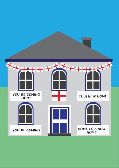 It's Coming Home World Cup Football New House created by Incognito