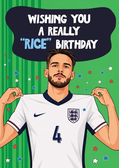 Declan Rice - World Cup - Football created by Artsy Gift Co