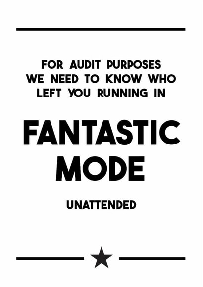 A funny card to celebrate passing a test/graduating/succeeding/doing well. created by Dark Heart Cards