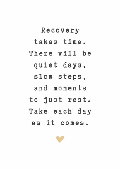 Sentimental Get Well Soon Card, Recovery Card For Her created by @Hurray Haus
