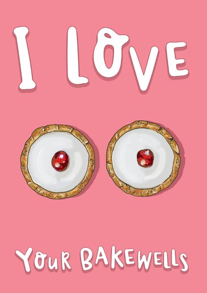 Anniversary / Valentine's / Love card, Funny Rude Card for Her created by Lovely Paper Stuff ltd