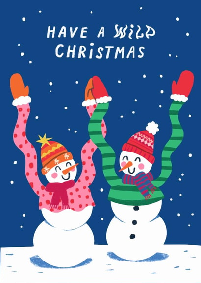 Funny Christmas Card For Couple - Wild created by Bellollage