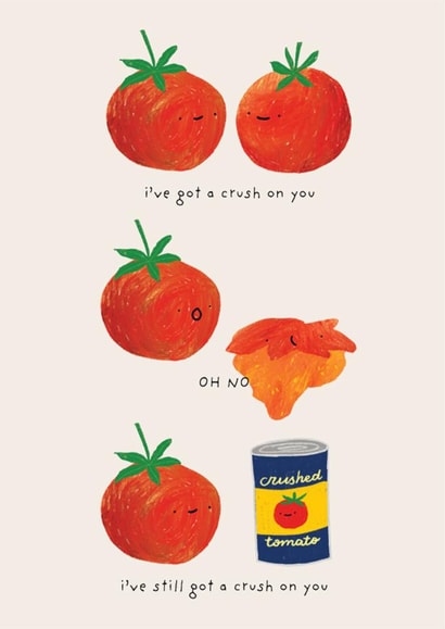 Tomato Crush - will love you no matter what created by Merinda Chong