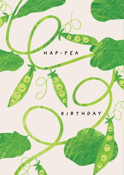 Hap-Pea Birthday created by Merinda Chong