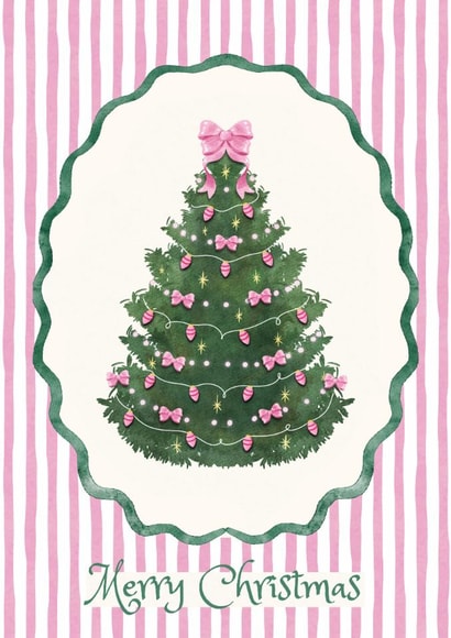 Classic Christmas Card - Christmas Tree - For Her created by Feel Good Supplies