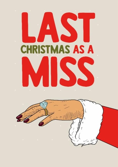 Merry Christmas - Engagement created by Rich Girl Paper