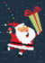 santa xmas Christmas Card 1217 created by Josh Cleland