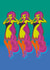 burlesque trio Card 23595 created by Rian Hughes