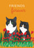 Tuxedo cat Thinking of you Card 24095 created by Lorraine Stylianou