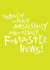 Funny Vocabulary Typography New Home Card / New Job Card - Totally Utterly Absolutely Amazing Fantastic News created by Megan Claire