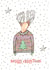reindeer xmas Christmas Card 24633 created by Vee Hartley