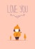 love girl Thinking of you Card 22774 created by Alex Grigoras