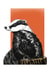 Badger wildlife Card 24779 created by Rebecca Lehmann