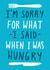 imsorry sorry Sorry Card 2122 created by Charly Clements