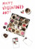 chocolates girlfriend Valentines Day Card 22684 created by Katie Tomlinson