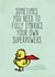 Baby Chick Superpower Encouragement Card created by Tami Boyce