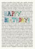 positivetext positivism Birthday Card 25881 created by Periodic Society