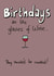 wine funny Birthday Card 3098 created by JellynBean