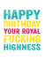 happy birthday Birthday Card 3486 created by Do You Punctuate?