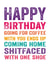 happybirthdayshitfaced shitfaced Birthday Card 3487 created by Do You Punctuate?