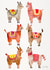 alpaca Animal Just because Card 3615 created by Cat Coquillette