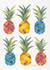 pineapple fruit Just because... Card 3635 created by Cat Coquillette
