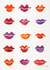 kiss lipstick Just because Card 26247 created by Cat Coquillette