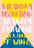 BIRTHDAY PREDICTION Birthday Card 25638 created by Always Sparkle