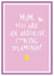 mother mothering Mother's Day Card 26558 created by Tabitha's Imagination