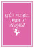 unicorn pink Just because... Card 26567 created by Tabitha's Imagination