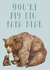 bear day Father's Day Card 4622 created by Curiously Arty