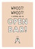 Whoot Whoote A wedding and an open bar! - Funny alcohol themed wedding card created by Prairie Chick Prints