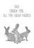 Father's Day Card - Gray Hares created by The Imagination Spot