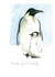Dad penguin Father's Day Card 24693 created by Silvia Betancourt