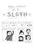 Draw Yourself as a Sloth card created by Heidi Burton