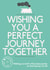 Wishing you a perfect journey together- train inspired wedding card created by Sarah Watts @2littleboys