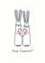 Hoppy Engagement! 1000 created by Hoppy Bunnies